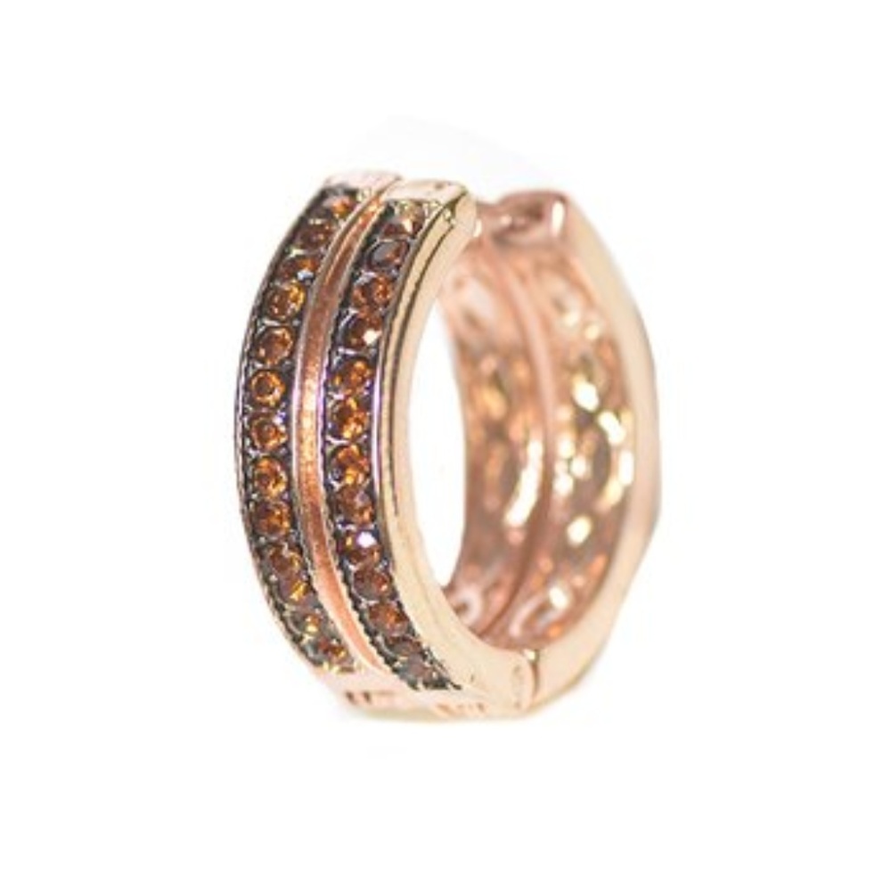 18k rose gold Golden NYC earrings